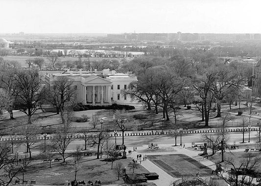 Historic Photo : White House Grounds & Ellipse, Washington, District of Columbia, DC 1 Photograph
