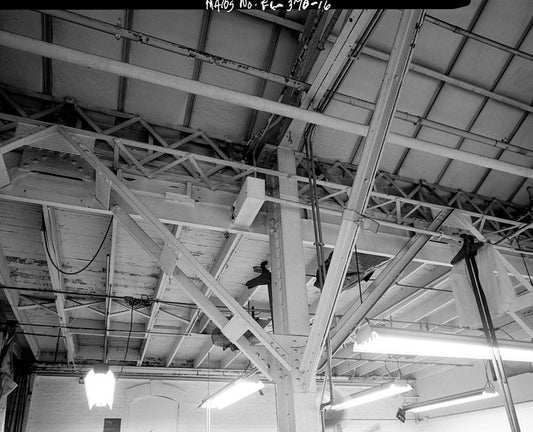 Historic Photo : U.S. Naval Air Station, Shopfitter & Blacksmith Shop, Pensacola, Escambia County, FL 6 Photograph