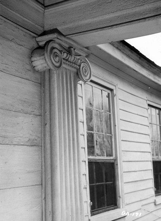 Historic Photo : The Cedars, Columbia Street, Milledgeville, Baldwin County, GA 1 Photograph