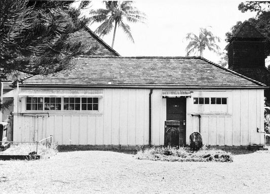 Historic Photo : Waioli Church, Island of Kauai, Hanalei, Kauai County, HI 2 Photograph