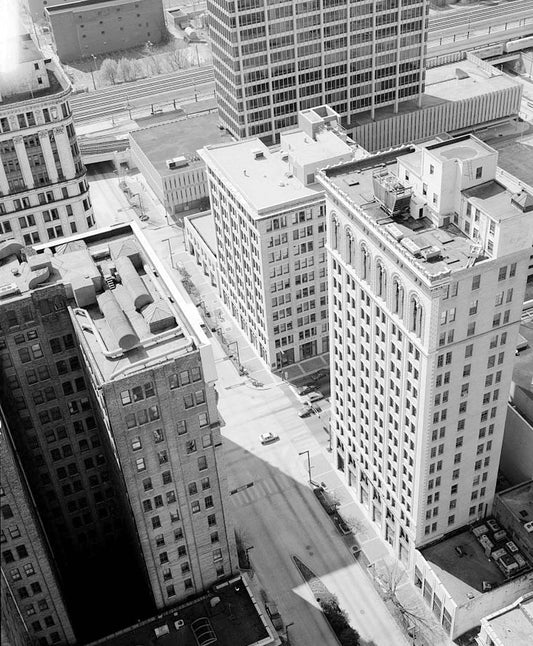 Historic Photo : Heaviest Corner on Earth (Commercial), First Avenue, North & Twentieth (20th) Street, North, Birmingham, Jefferson County, AL 3 Photograph