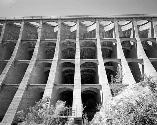 Historic Photo : Little Rock Creek Dam, Little Rock Creek, Littlerock, Los Angeles County, CA 8 Photograph