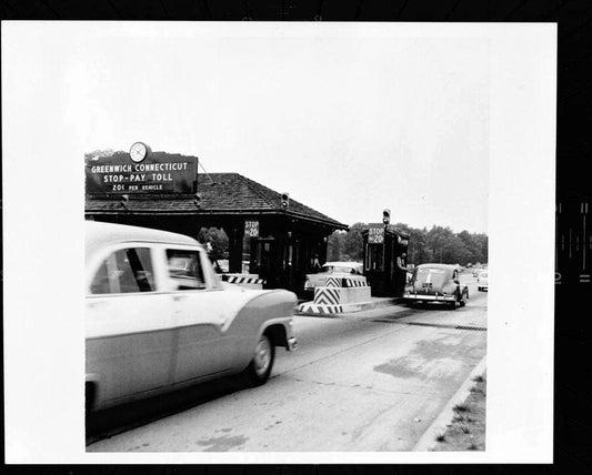 Historic Photo : Merritt Parkway, Beginning in Greenwich & running 38 miles to Stratford, Greenwich, Fairfield County, CT 21 Photograph