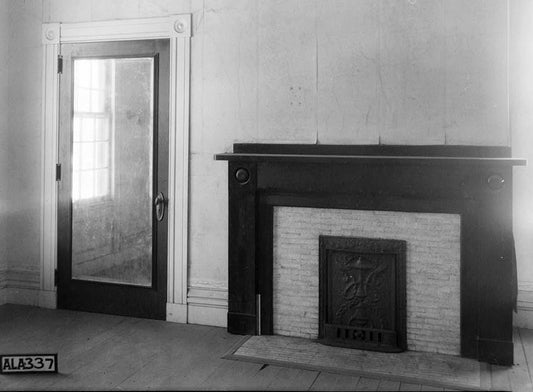 Historic Photo : Cunningham Plantation, Old Memphis Road (Gaines Trace Road), Cherokee, Colbert County, AL 6 Photograph