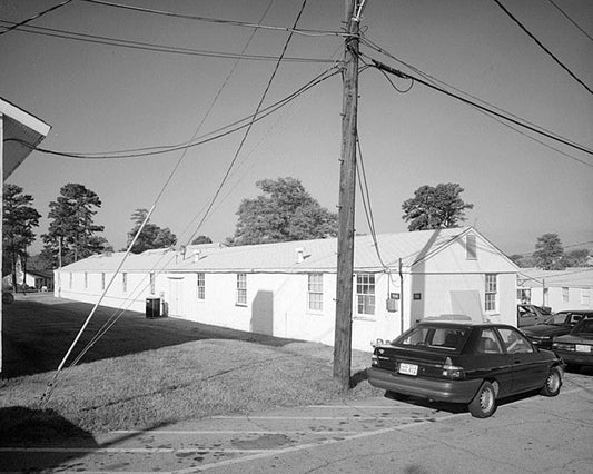 Historic Photo : Fort McPherson, World War II Station Hospital, G. U. Treatment Unit Mess Hall, Thorne & Hood Avenues, Atlanta, Fulton County, GA 2 Photograph