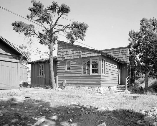Historic Photo : Bright Angel Lodge, Cabin No. 6170-6173, Grand Canyon Village, South Rim, Grand Canyon, Coconino County, AZ 1 Photograph