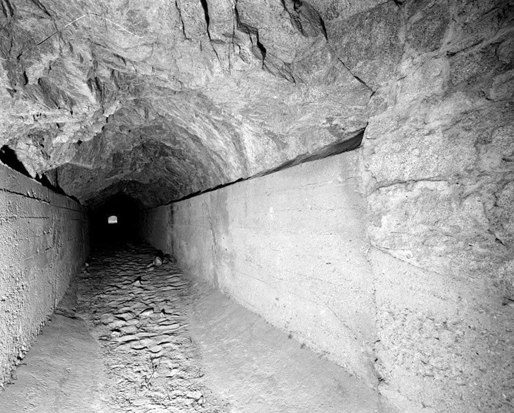 Historic Photo : Santa Ana River Hydroelectric System, Abandoned Tunnel, Redlands, San Bernardino County, CA 1 Photograph