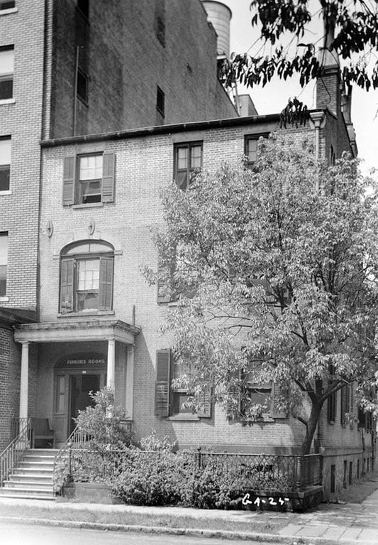Historic Photo : Hiram Roberts House, 27 Abercorn Street, Savannah, Chatham County, GA 1 Photograph