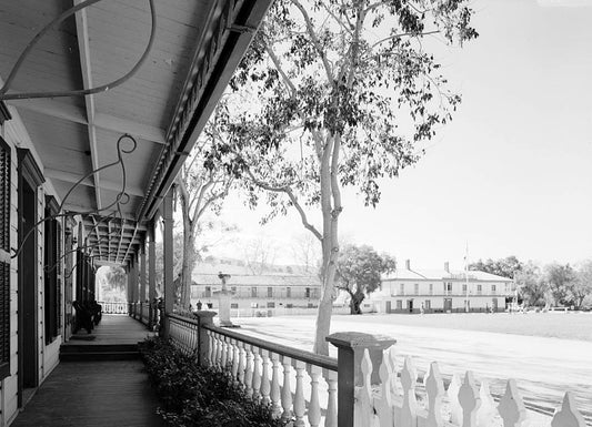 Historic Photo : Zanetta House, San Juan Bautista State Historical Park, San Juan Bautista, San Benito County, CA 2 Photograph