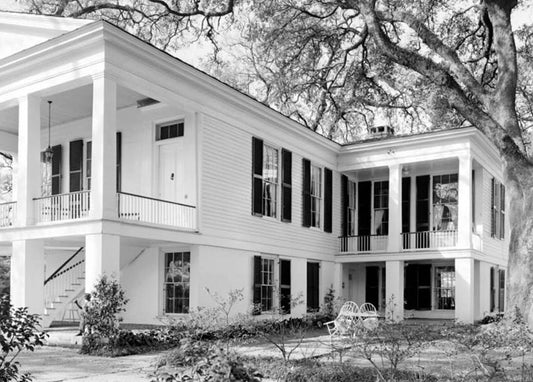 Historic Photo : Oakleigh, House & Slave Quarters, 350 Oakleigh Place, Mobile, Mobile County, AL 1 Photograph