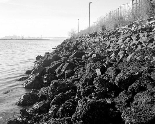 Historic Photo : Oakland Harbor Training Walls, Mouth of Federal Channel to Inner Harbor, Oakland, Alameda County, CA 4 Photograph