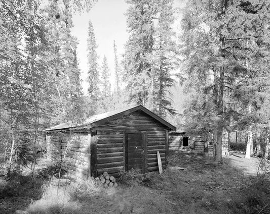 Historic Photo : James Taylor Shop, Yukon River, Opposite Fourth of July Creek, Eagle, Southeast Fairbanks Census Area, AK 3 Photograph
