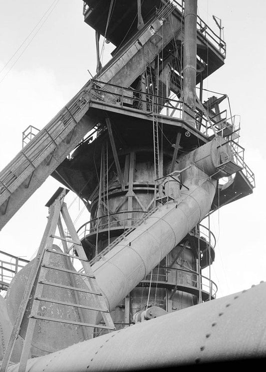 Historic Photo : Sloss-Sheffield Steel & Iron, First Avenue North Viaduct at Thirty-second Street, Birmingham, Jefferson County, AL 31 Photograph