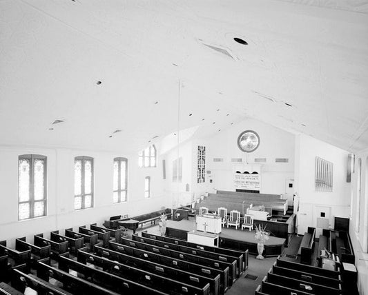 Historic Photo : Martin Luther King, Jr. National Historic Site, Ebenezer Baptist Church, 407 Auburn Avenue Northeast, Atlanta, Fulton County, GA 1 Photograph