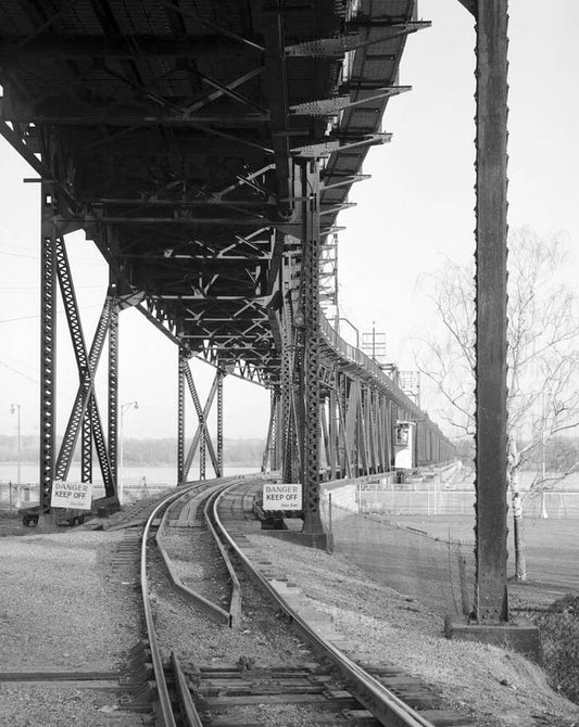 Historic Photo : Keokuk & Hamilton Bridge, Spanning Mississippi River, Keokuk, Lee County, IA 39 Photograph