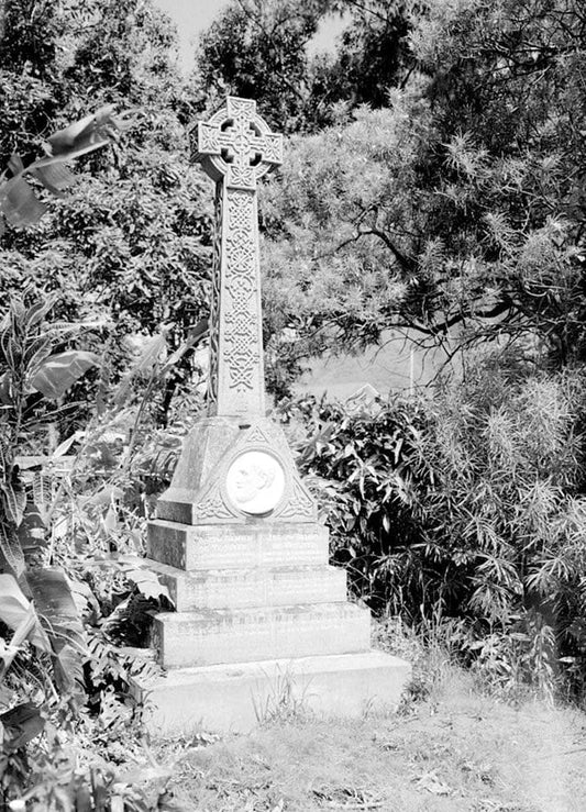 Historic Photo : Damien Monument, Moloka'i Island, Kalaupapa, Kalawao County, HI 1 Photograph