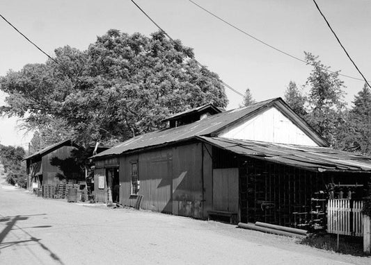 Historic Photo : Knight Foundry, 13 Eureka Street, Sutter Creek, Amador County, CA 1 Photograph