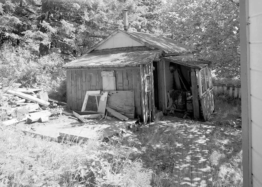 Historic Photo : Saints Sergius & Herman of Valaam Russian Orthodox Chapel, Father Gerasim's Cell, Spruce Island, Ouzinkie, Kodiak Island Borough, AK 4 Photograph