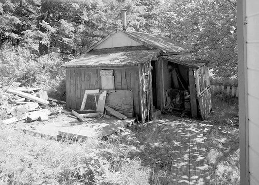Historic Photo : Saints Sergius & Herman of Valaam Russian Orthodox Chapel, Father Gerasim's Cell, Spruce Island, Ouzinkie, Kodiak Island Borough, AK 4 Photograph