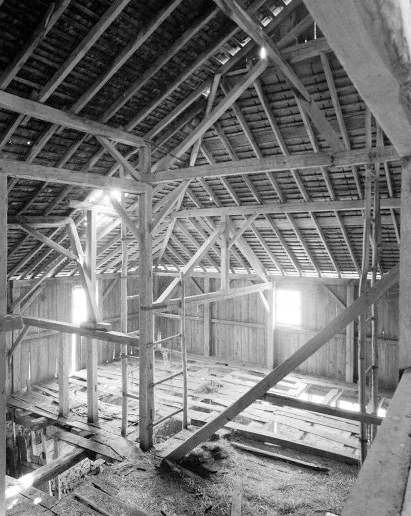 Historic Photo : Corner Ketch Barn, Route 290, Corner Ketch, New Castle County, DE 4 Photograph