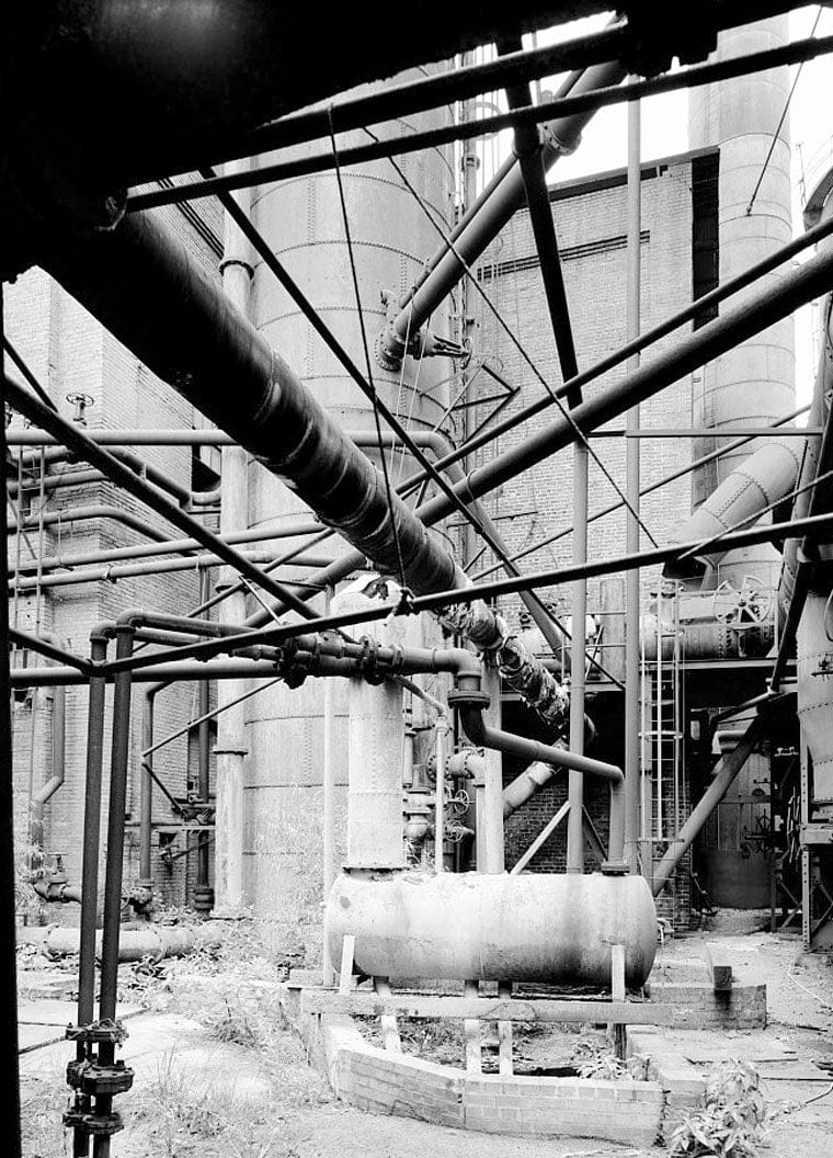Historic Photo : Sloss-Sheffield Steel & Iron, First Avenue North Viaduct at Thirty-second Street, Birmingham, Jefferson County, AL 32 Photograph