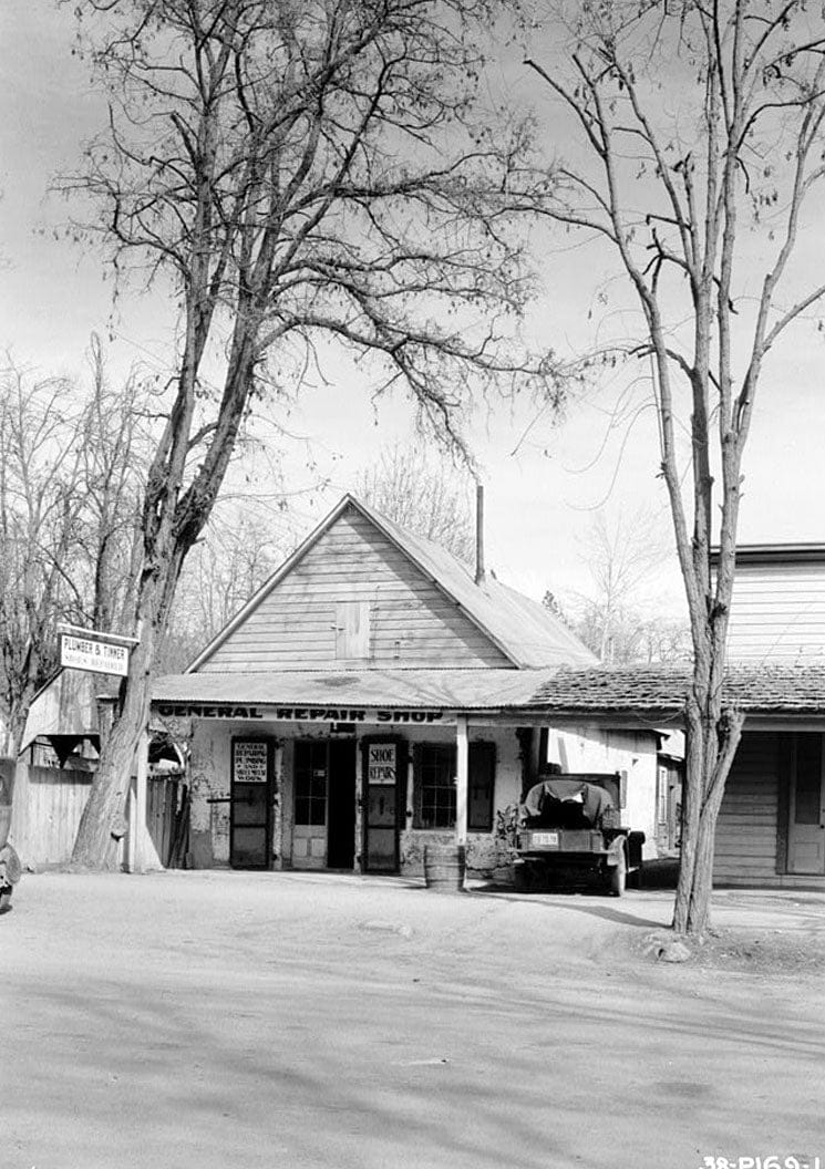 Historic Photo : Store, Weaverville, Trinity County, CA 1 Photograph