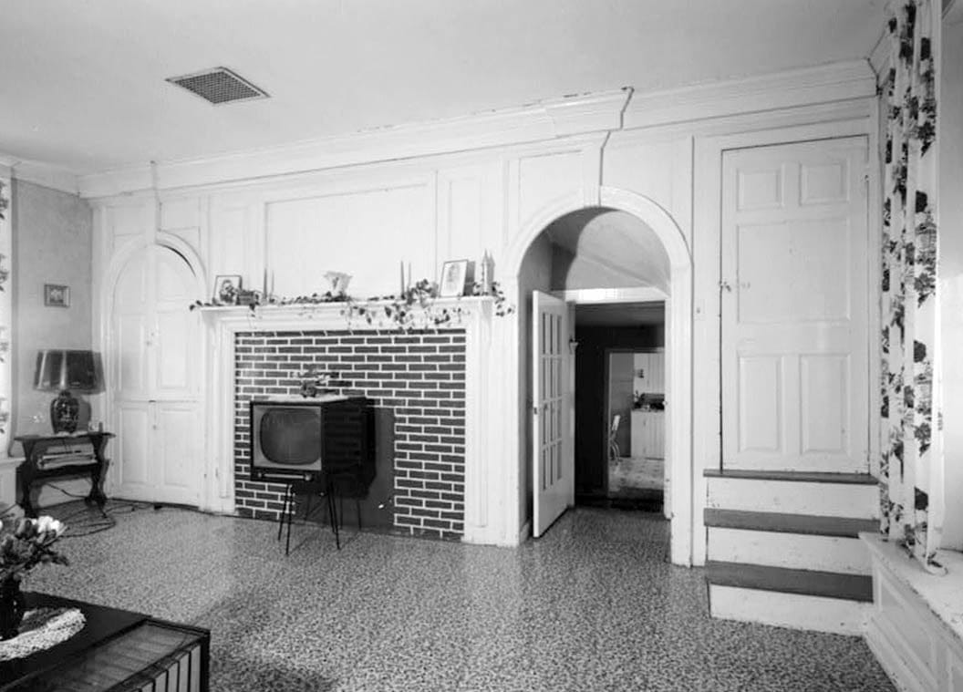 Historic Photo : Huguenot House, Route 9, Taylors Corner, New Castle County, DE 2 Photograph
