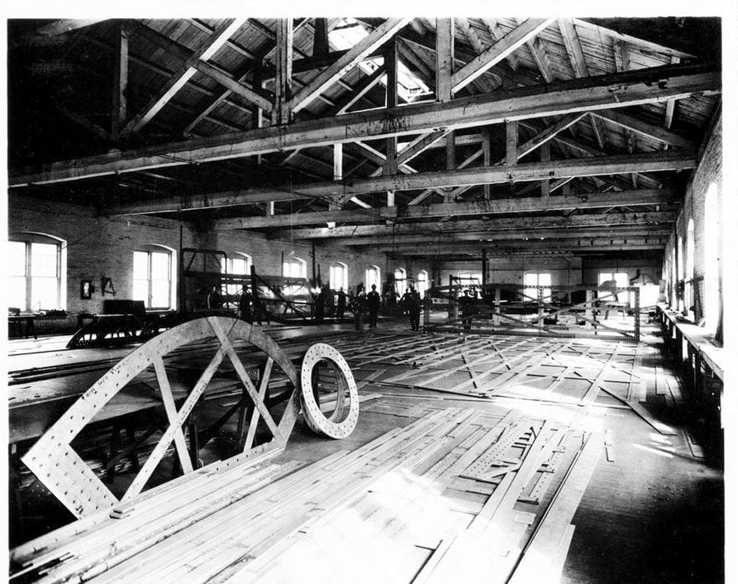 Historic Photo : Mare Island Naval Shipyard, Pattern Shop, Near State Highway 37, Vallejo, Solano County, CA 1 Photograph