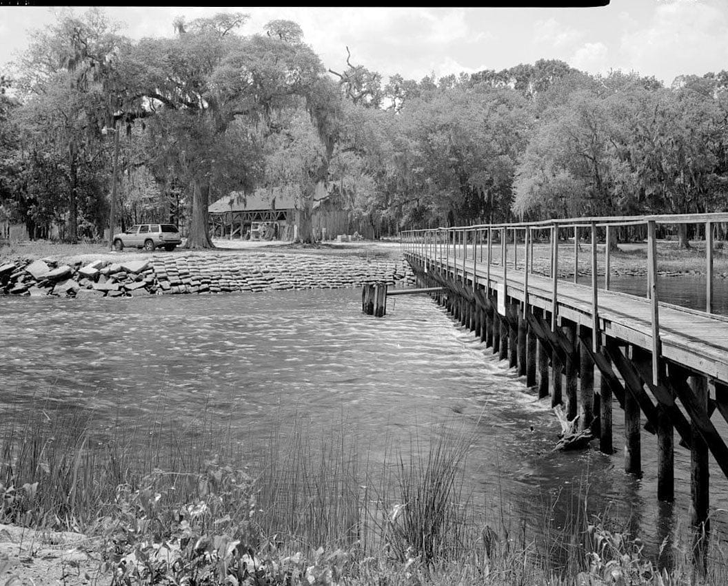 Historic Photo : Richmond Hill Plantation, Sterling Creek Marsh, East of Richmond Hill on Ford Neck Road, Richmond Hill, Bryan County, GA 9 Photograph