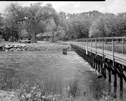 Historic Photo : Richmond Hill Plantation, Sterling Creek Marsh, East of Richmond Hill on Ford Neck Road, Richmond Hill, Bryan County, GA 9 Photograph