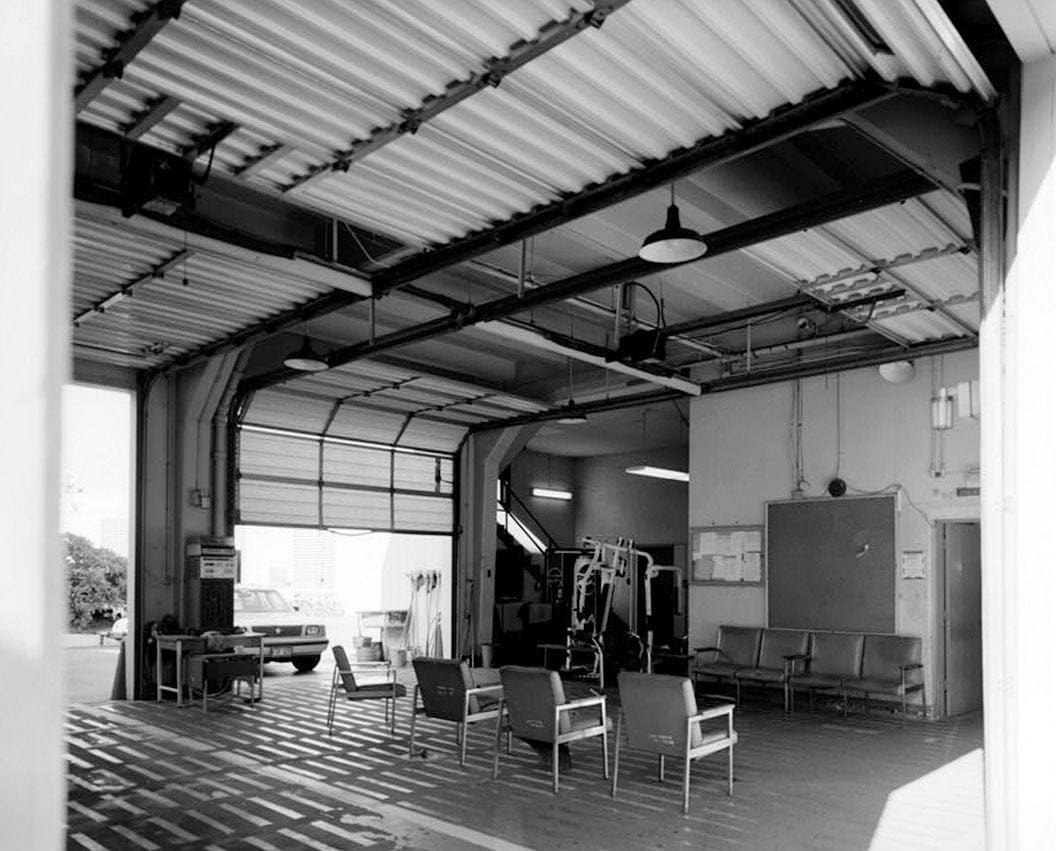 Historic Photo : U.S. Naval Base, Pearl Harbor, Fire Station, Nimitz Street between Moore & Morton Streets, Pearl City, Honolulu County, HI 1 Photograph