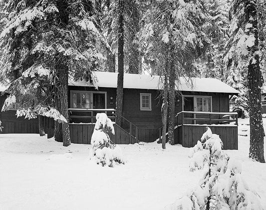 Historic Photo : Giant Forest Lodge Historic District, Cabin No. 27-28, Three Rivers, Tulare County, CA 1 Photograph