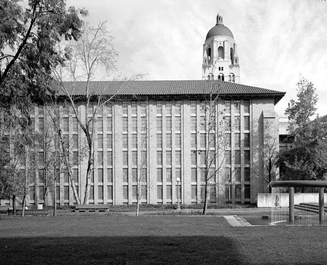 Historic Photo : Stanford University Library, Stanford University, Palo Alto, Santa Clara County, CA 6 Photograph