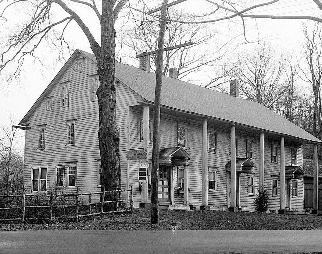 Historic Photo : Collins Tavern, Straitsville, New Haven County, CT 1 Photograph