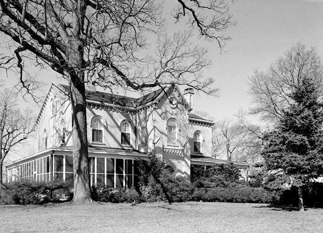Historic Photo : U.S. Soldiers Home, Quarters No. 1, Rock Creek Church Road & Upshur Street Northwest, Washington, District of Columbia, DC 2 Photograph