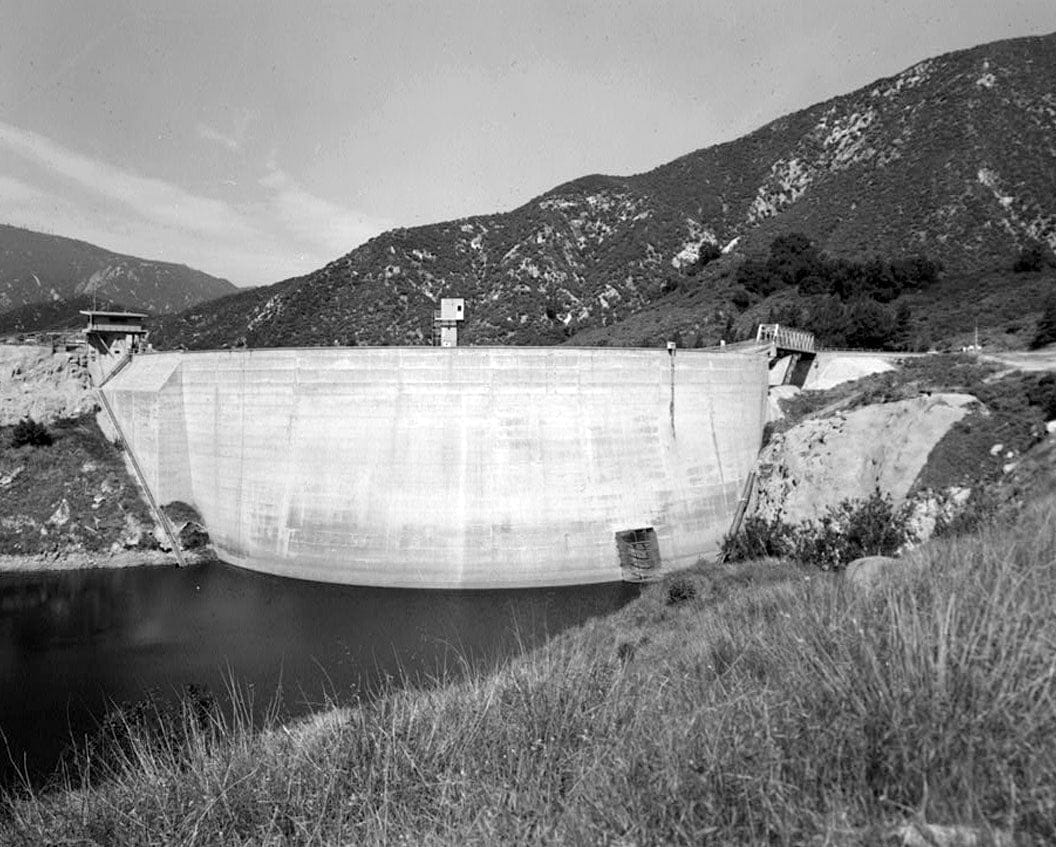 Historic Photo : Big Tujunga Dam, 809 West Big Tujunga Road, Sunland, Los Angeles County, CA 2 Photograph