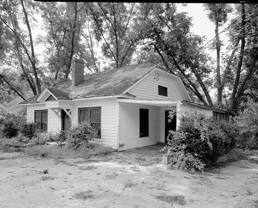 Historic Photo : J.W. Mann House, 1918 Dresden Drive, Chamblee, Decatur County, GA 1 Photograph