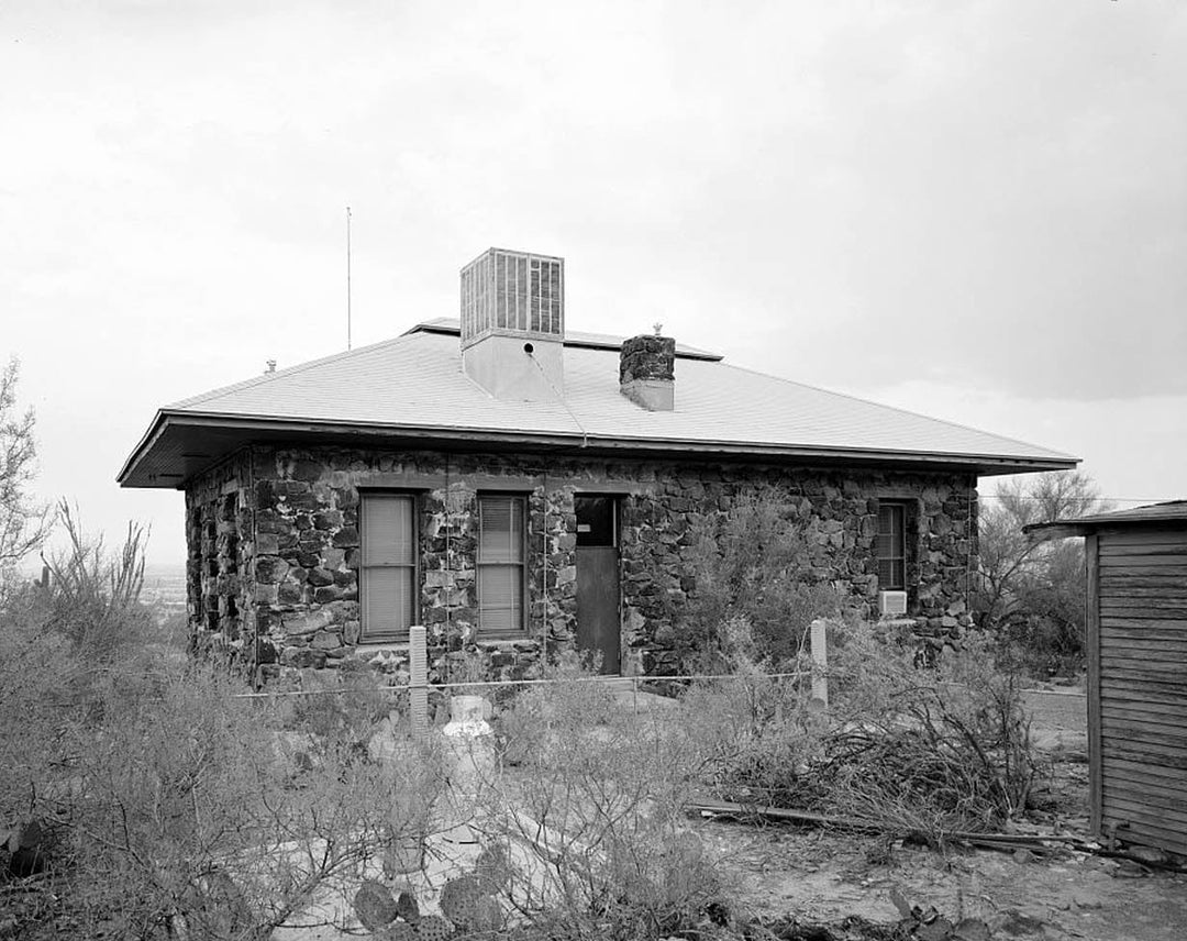 Historic Photo : Desert Botanical Laboratory, Chemistry Building, Tumamoc Hill, Tucson, Pima County, AZ 2 Photograph