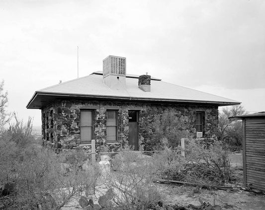 Historic Photo : Desert Botanical Laboratory, Chemistry Building, Tumamoc Hill, Tucson, Pima County, AZ 2 Photograph