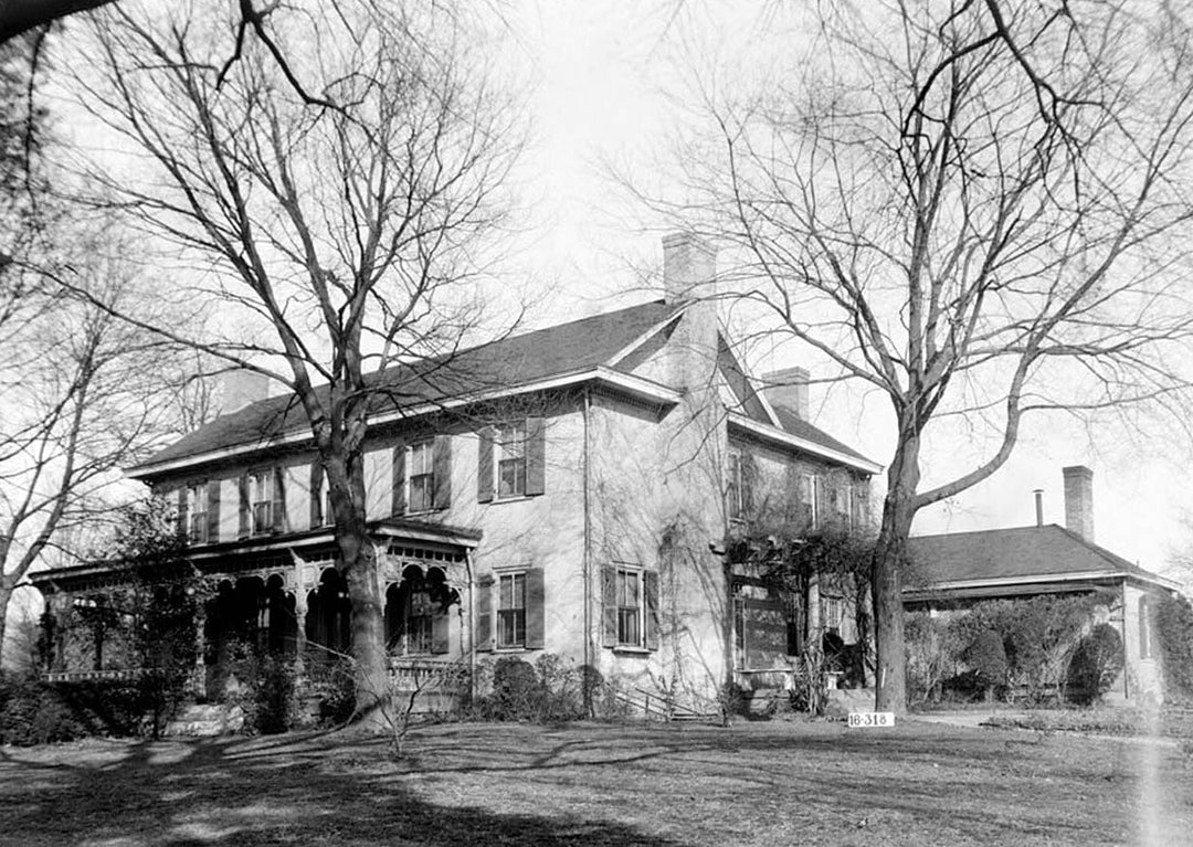Historic Photo : John Daniel Rather House, 209 South Cave Street, Tuscumbia, Colbert County, AL 1 Photograph