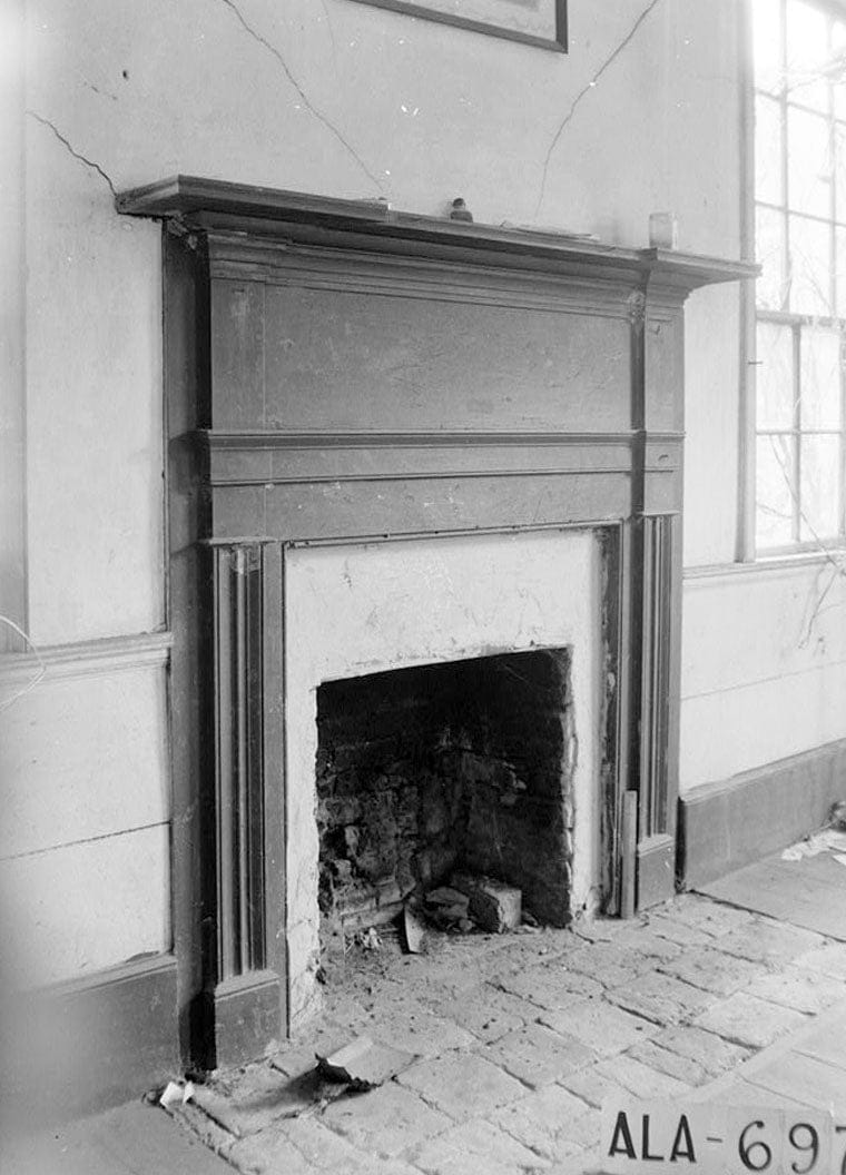 Historic Photo : Governor Benjamin Fitzpatrick House, State Route 14 vicinity, Elmore, Elmore County, AL 4 Photograph