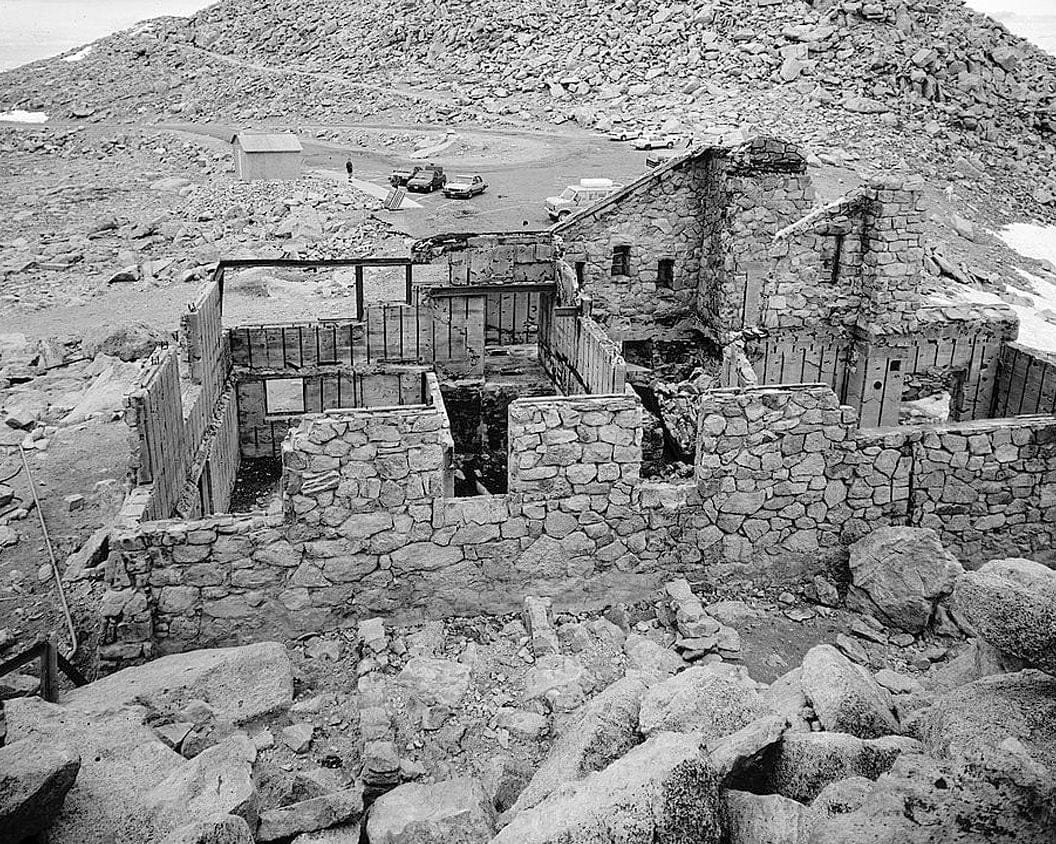 Historic Photo : Mount Evans Crest House, State Route 5, Mount Evans summit, Arapaho National Forest, Idaho Springs, Clear Creek County, CO 2 Photograph