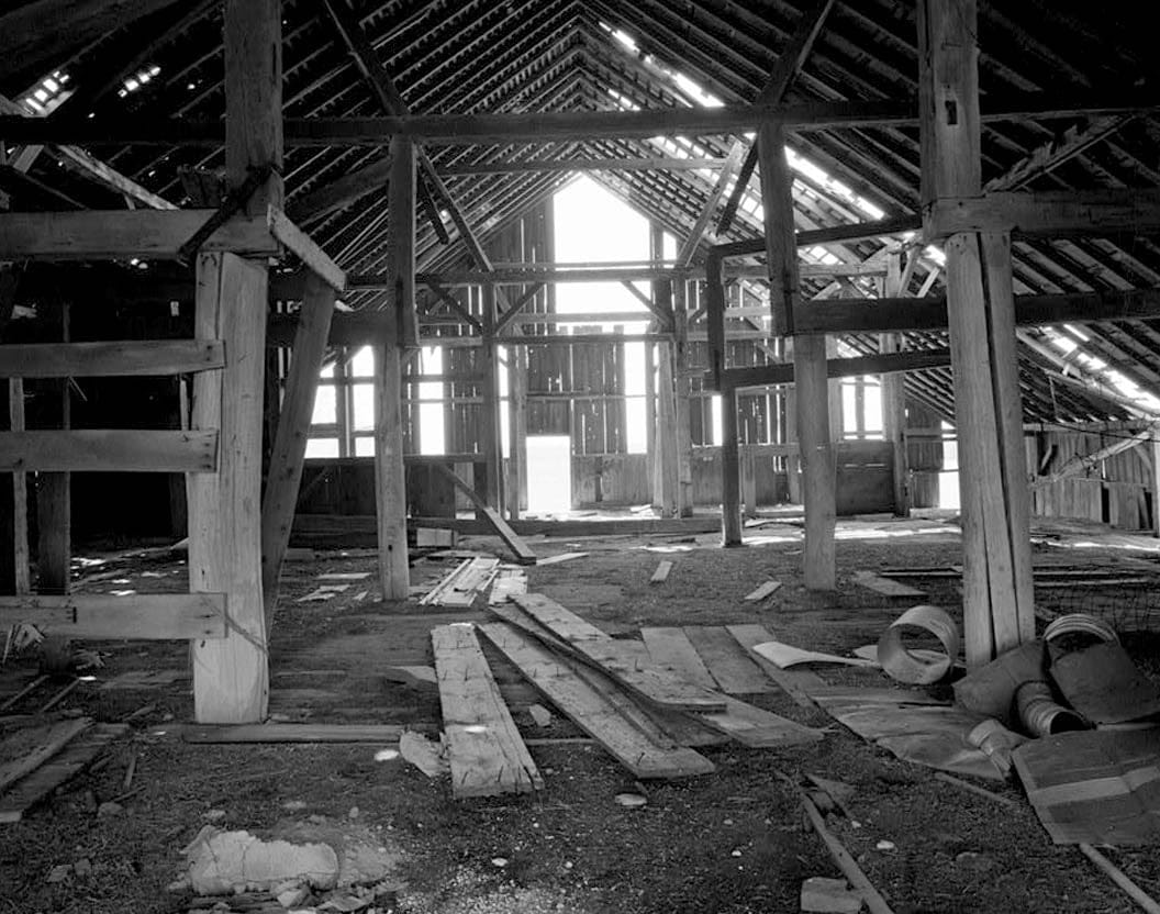 Historic Photo : Rothwell Farm, Barn, Route 458 near Route 42, Middletown, New Castle County, DE 2 Photograph