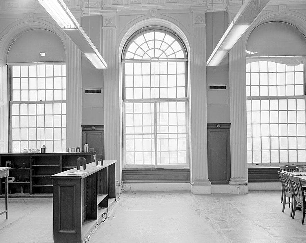 Historic Photo : Ives Memorial Library, 133 Elm Street, New Haven, New Haven County, CT 6 Photograph