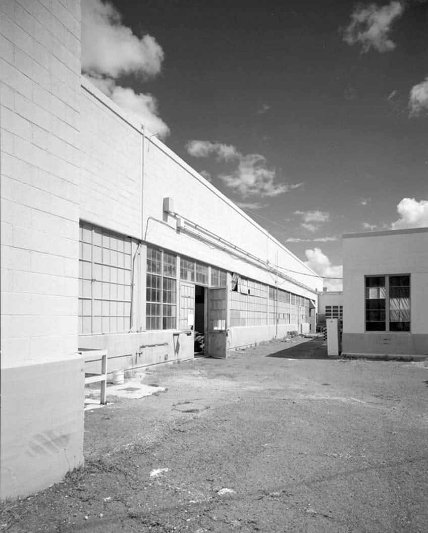 Historic Photo : Naval Air Station Barbers Point, Assembly & Repair Shop, Between Enterprise Avenue & Wright, Midway, & Langley Streets, Ewa, Honolulu County, HI 6 Photograph