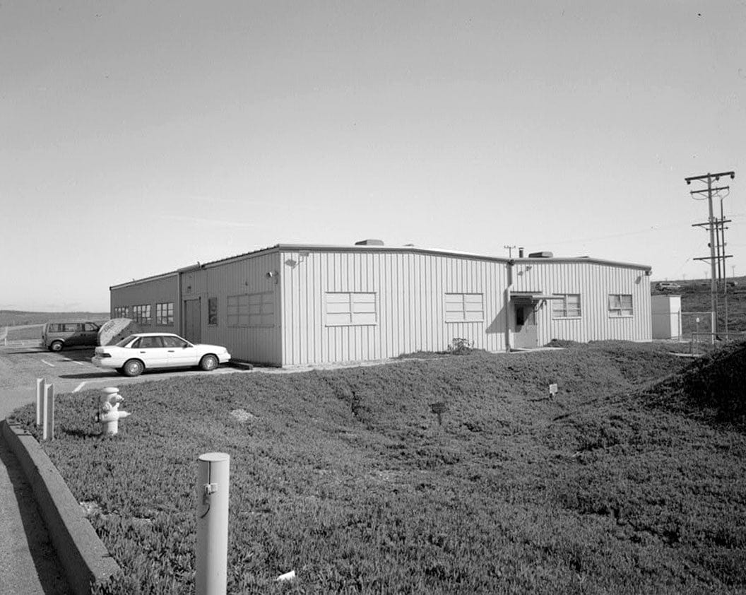 Historic Photo : Vandenberg Air Force Base, Space Launch Complex 3, SLC-3 Air Force Building, Napa & Alden Roads, Lompoc, Santa Barbara County, CA 1 Photograph
