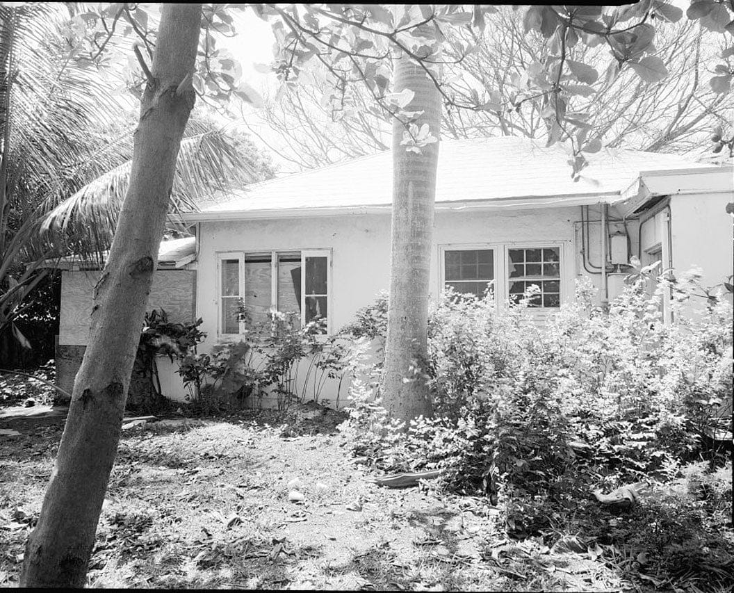 Historic Photo : Naval Air Station Key West, Truman Annex, Married Officers' Quarters, Key West, Monroe County, FL 2 Photograph