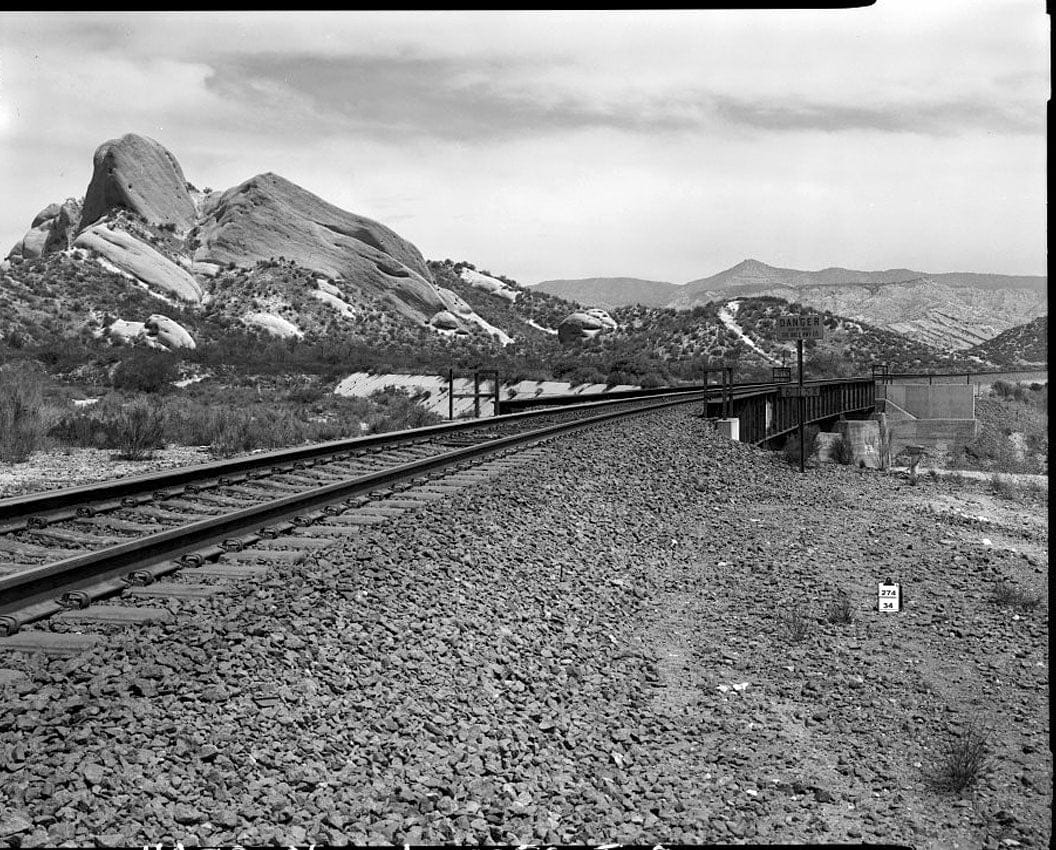 Burlington Northern Santa Fe Railroad, Cajon Subdivision, Structure No. 61.5X, between Cajon Summit and Keenbrook, Devore, San Bernardino County, CA 2