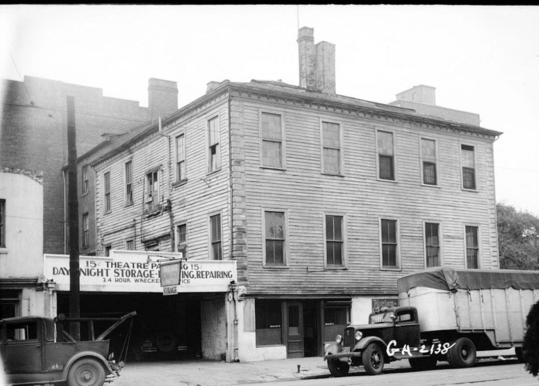 Historic Photo : Mackay House, 125 East Congress Street, Savannah, Chatham County, GA 1 Photograph