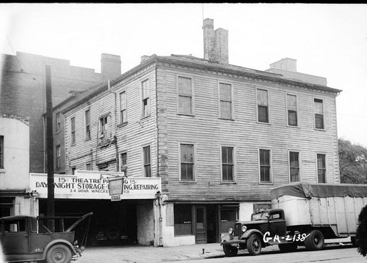 Historic Photo : Mackay House, 125 East Congress Street, Savannah, Chatham County, GA 1 Photograph